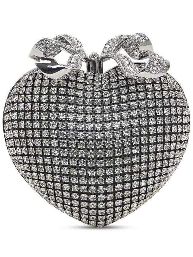 Self-Portrait Crystal Heart Clutch - SELF PORTRAIT - BALAAN 1