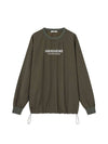 Logo Print Nylon Long Sleeve T Shirt Olive - HARDGEAR APPAREL - BALAAN 2