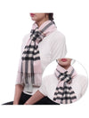 Check Cashmere Scarf Rose - BURBERRY - BALAAN 2