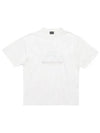 Surfer Medium Fit Short Sleeve T-Shirt White - BALENCIAGA - BALAAN 3