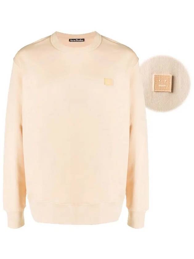 Men's Face Patch Sweatshirt Pink - ACNE STUDIOS - BALAAN 2