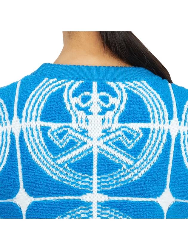 Verve Crew Neck Sweater Turquoise - MARK & LONA - BALAAN 8