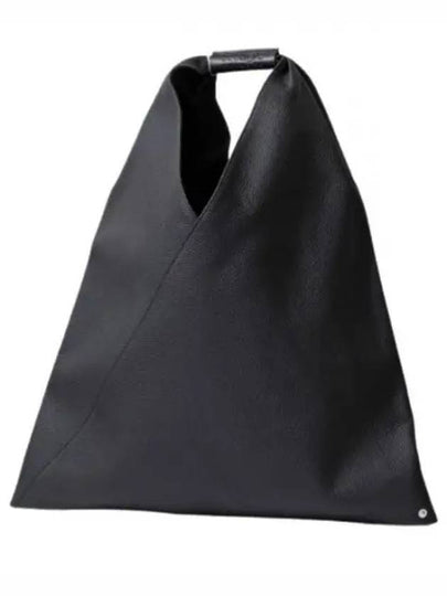 Japanese Leather Tote Bag Black - MAISON MARGIELA - BALAAN 2