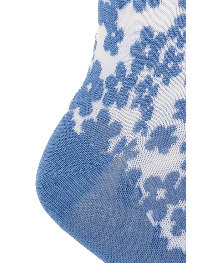 Marni Logo Socks, Women's, Blue - MARNI - BALAAN 3