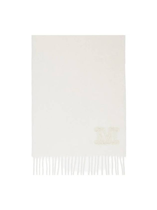 Wsdalia Cashmere Muffler Ivory - MAX MARA - BALAAN 1