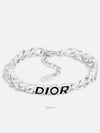 Italic Chain Link Bracelet Silver - DIOR - BALAAN 2