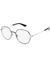 Eyewear Optical Frame Metal Glasses Black Silver - GUCCI - BALAAN 1