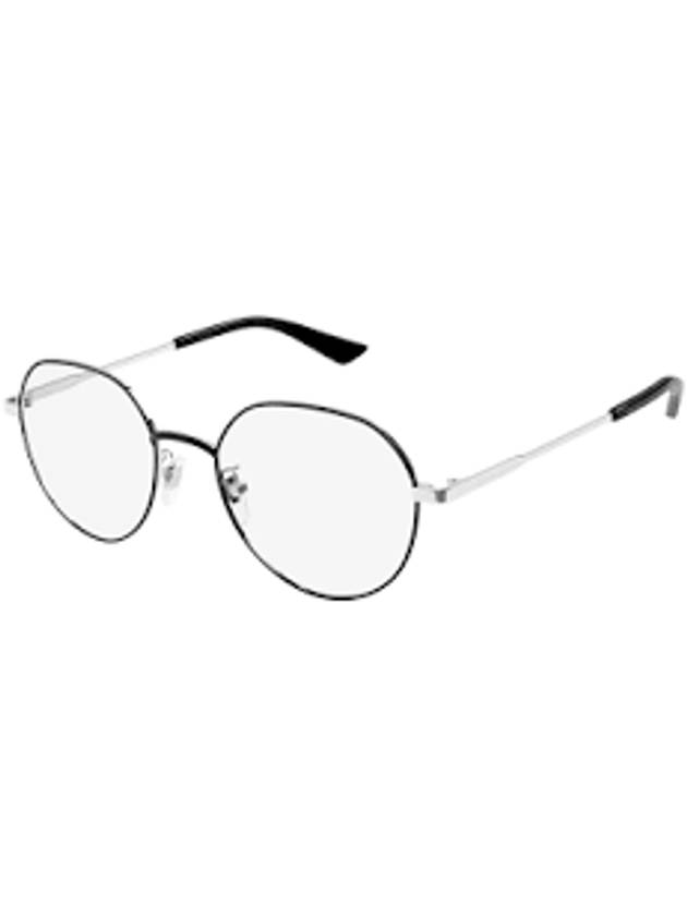 Eyewear Optical Frame Metal Glasses Black Silver - GUCCI - BALAAN 1