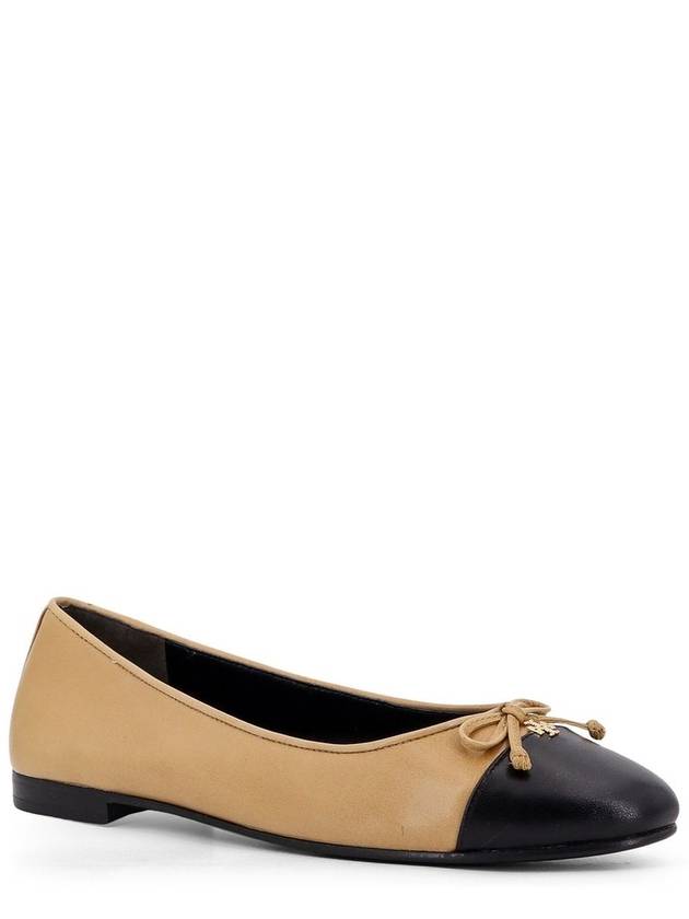 Women's Cap Toe Ballerina Beige - TORY BURCH - BALAAN 3