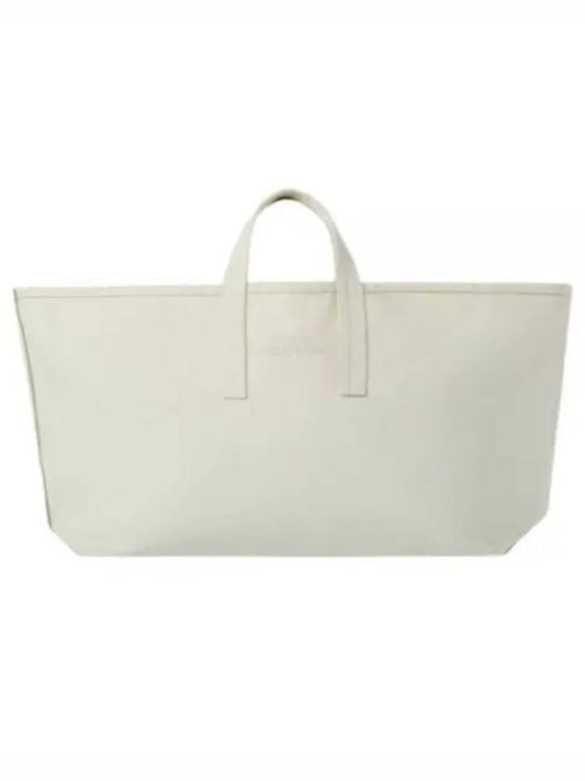 24 STANDARD EMBROIDERED LOGO TOTE BAG DOVE 738 - STUDIO NICHOLSON - BALAAN 1