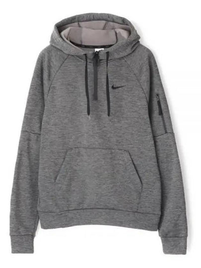 Golf Therma-Fit Fitness 1/4 Zip Hoodie Grey - NIKE - BALAAN 2