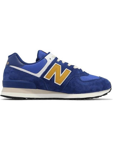 574 Low Top Sneakers Blue - NEW BALANCE - BALAAN 1