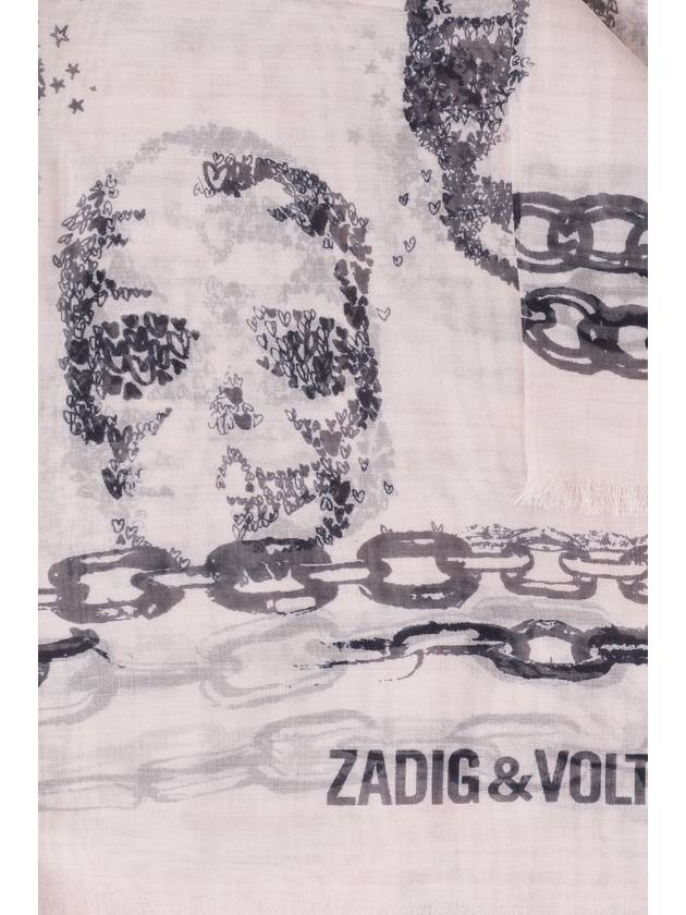 Zadig & Voltaire Scarf Bebe, Women's, Pink - ZADIG & VOLTAIRE - BALAAN 3