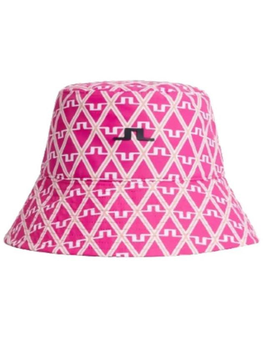 Hat Rosa Print Bucket Hat GWAC09762 S193 Women's Rosa Print Bucket Hat - J.LINDEBERG - BALAAN 2