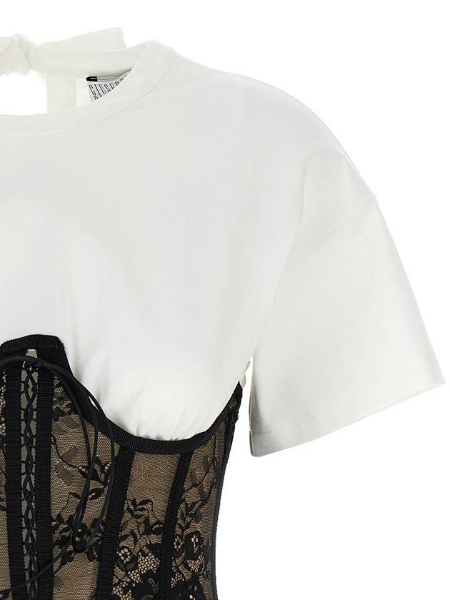 Giuseppe Di Morabito Lace Bodice Insert Top - GIUSEPPE DI MORABITO - BALAAN 3