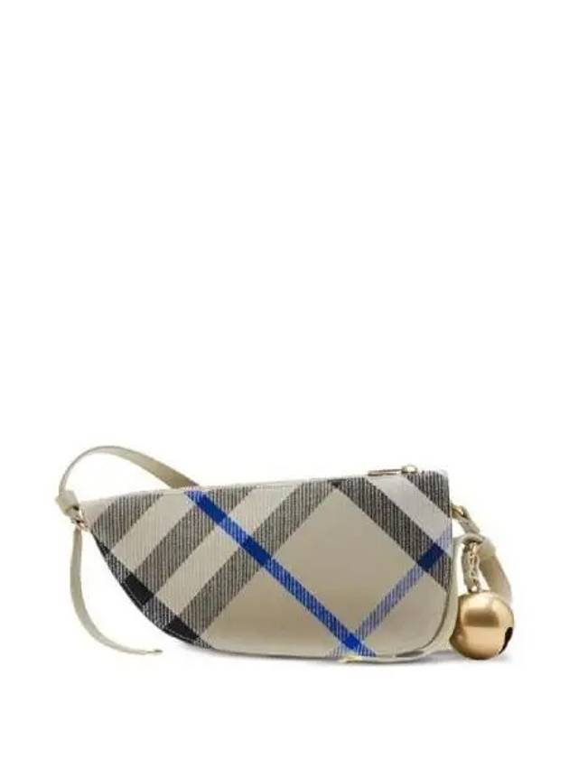 Mini Shield Sling Shoulder Bag Beige - BURBERRY - BALAAN 5