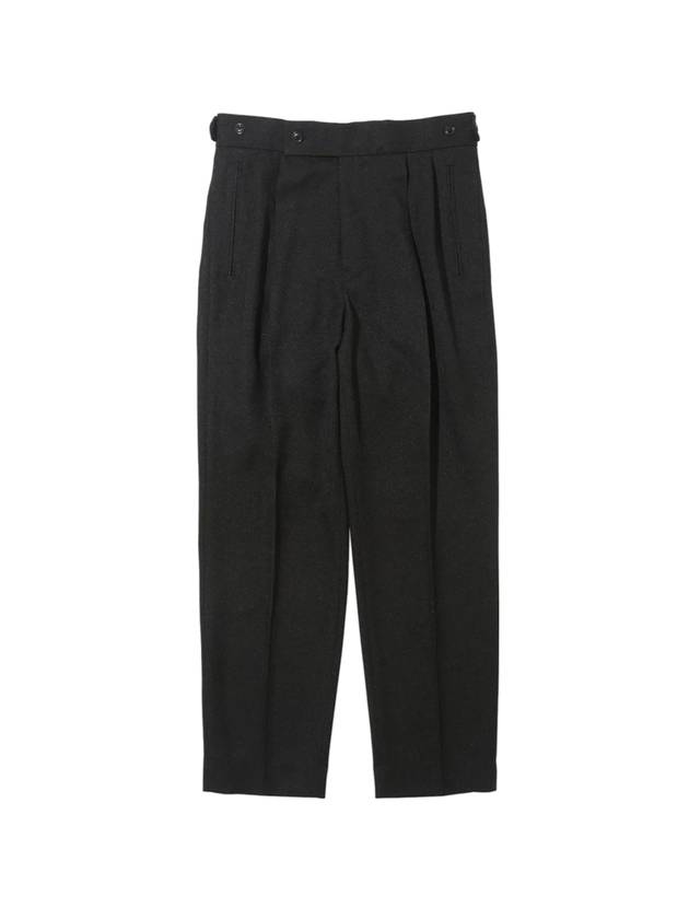 Side Tab Straight Pants Black - NEEDLES - BALAAN 1