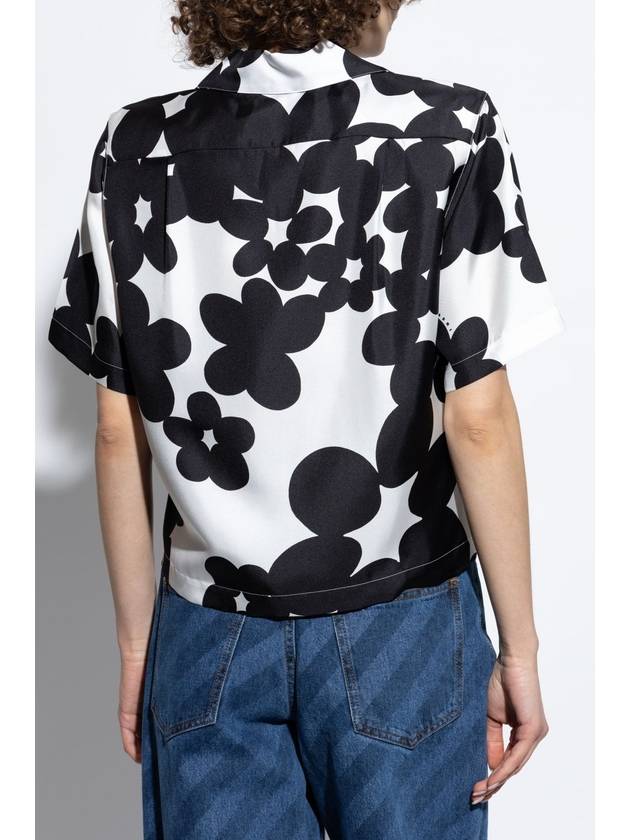 Marni Silk Shirt, Women's, Black - MARNI - BALAAN 4