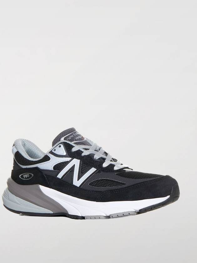 990v6 Low Top Sneakers Grey Black - NEW BALANCE - BALAAN 3