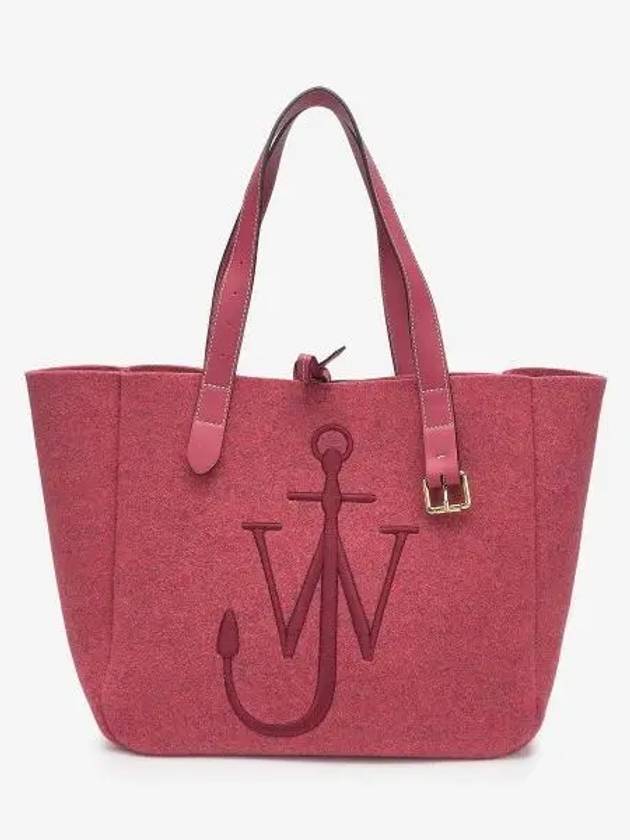 Embroidered Logo Tote Bag Pink - JW ANDERSON - BALAAN 2