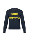 Big Logo Knit Top Navy - LOUIS VUITTON - BALAAN 2