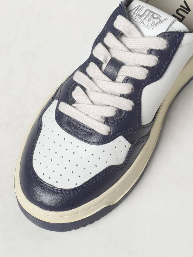 Medalist Goatskin Low Top Sneakers White Navy - AUTRY - BALAAN 5