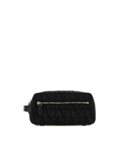 Iconography Pouch Bag Black - VALENTINO - BALAAN 2