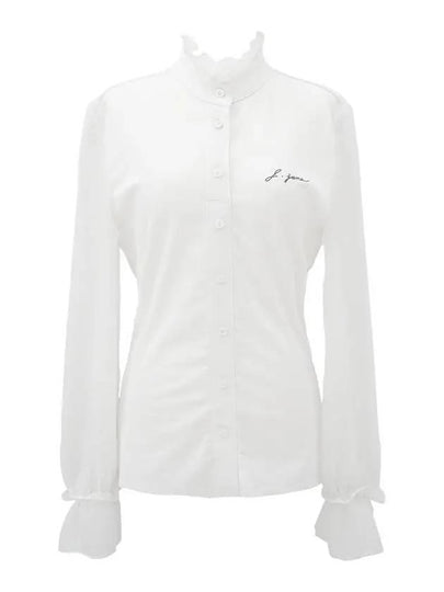 Women s Golf Wear See through Blouse White - J JANE - BALAAN 2