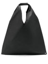 Japanese Leather Tote Bag Black - MAISON MARGIELA - BALAAN 2