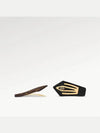 LV Backstage Hair Clip Brown - LOUIS VUITTON - BALAAN 3