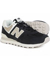 574 Low Top Sneakers Black - NEW BALANCE - BALAAN 3