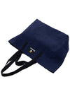 Maison Kitsune Reversible Tote Bag Navy - BARBOUR - BALAAN 5