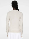 MIMMI Wool Cashmere Knit Women s Golf Sweater Moonbeam GWKW11737 - J.LINDEBERG - BALAAN 3