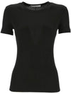 Shrunken Short Sleeve T-Shirt Black - HELMUT LANG - BALAAN 2