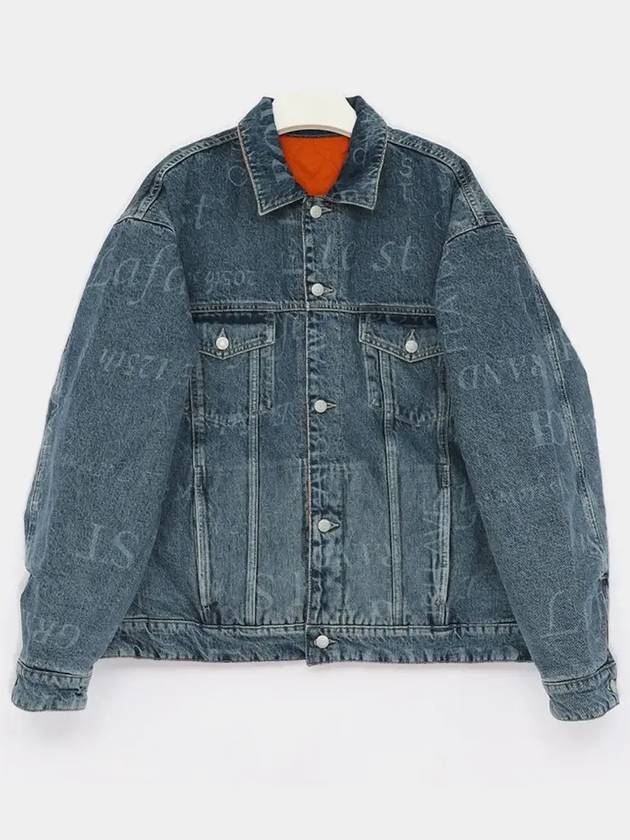 Reversible Trucker Denim Jacket Washed Blue - SUPREME - BALAAN 4