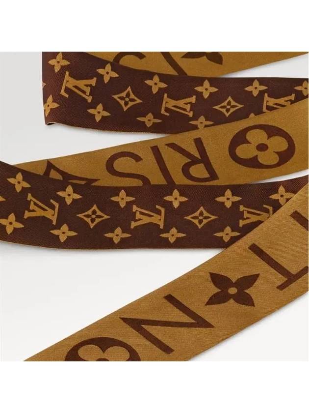 Monogram Infinity BB Scarf Brown - LOUIS VUITTON - BALAAN 3