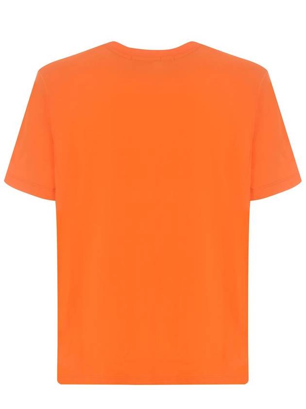 Short Sleeve T-Shirt 3640MM138 24700210 ORANGE - MSGM - BALAAN 4