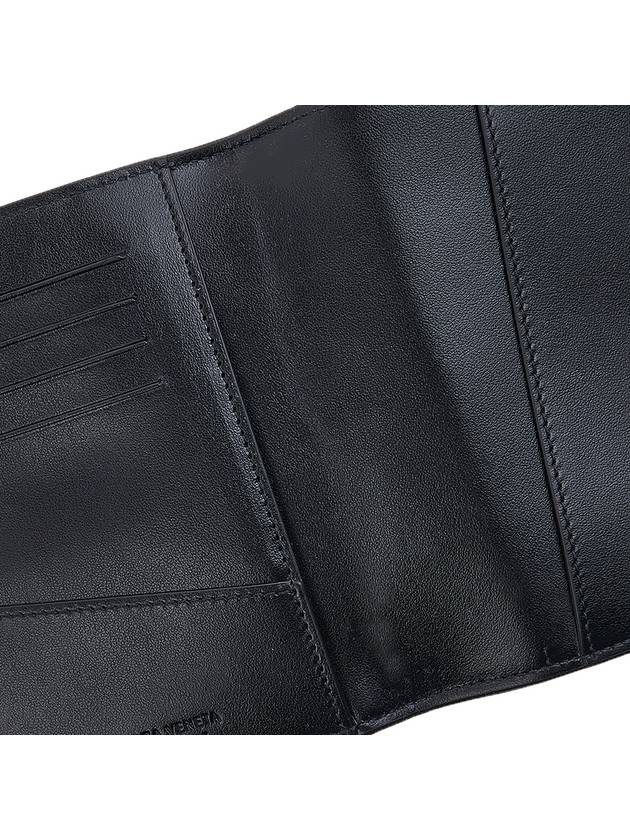 Cassette Half Wallet Black - BOTTEGA VENETA - BALAAN 8