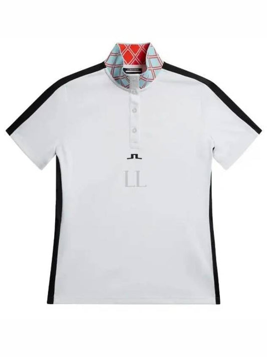 Women's Pip Polo Shirt White - J.LINDEBERG - BALAAN 2