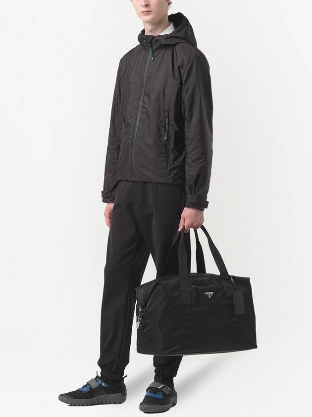 Re-Nylon Saffiano Duffel Bag Black - PRADA - BALAAN 3