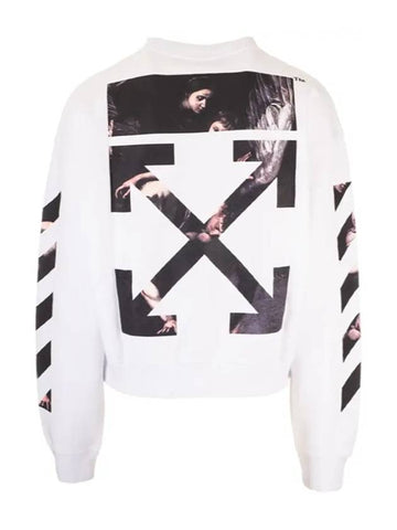 Caravaggio Arrow Sweatshirt - OFF WHITE - BALAAN 1