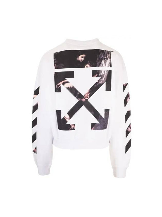 Caravaggio Arrow Sweatshirt - OFF WHITE - BALAAN 1