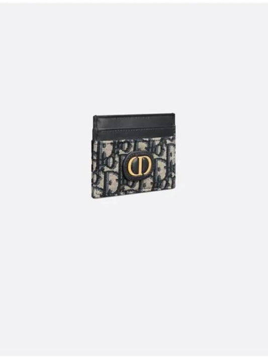 Christian 30 Montaign Oblique Card Wallet S2152UTZQ - DIOR - BALAAN 2