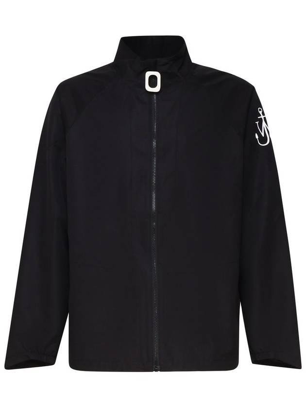 Logo Print Zip-up Track Jacket Black - JW ANDERSON - BALAAN 2