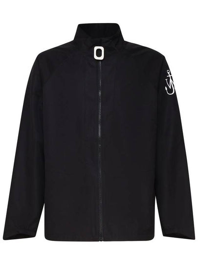 Logo Print Zip-up Track Jacket Black - JW ANDERSON - BALAAN 2