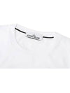 Archibio PVC Print Short Sleeve T-Shirt White - STONE ISLAND - BALAAN 4