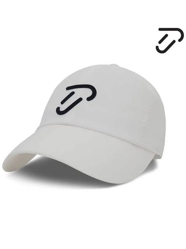 Wide perforated golf ball cap IPU3MCP713 WH - IJP DESIGN - BALAAN 1