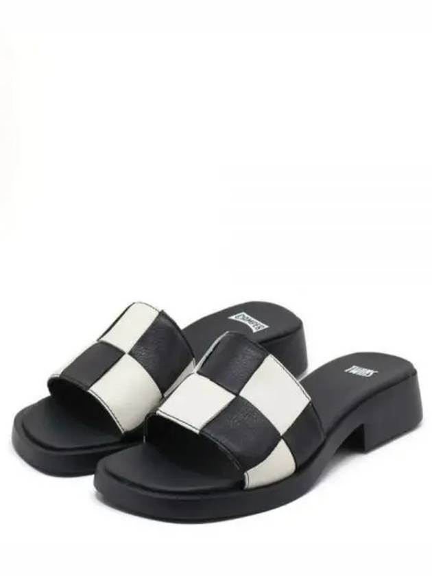 Twins Slide Slippers Black - CAMPER - BALAAN 2