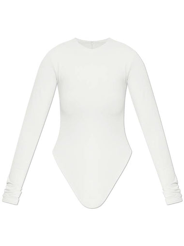 ENTIRE STUDIOS Long Sleeve Bodysuit, Women's, Cream - ENTIRE STUDIOS - BALAAN 1