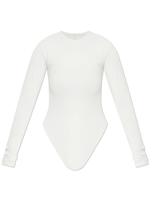 ENTIRE STUDIOS Long Sleeve Bodysuit, Women's, Cream - ENTIRE STUDIOS - BALAAN 1